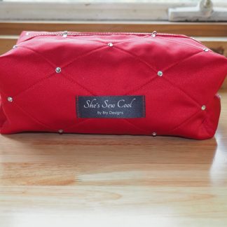 She's Sew Jeweled Makeup Bag